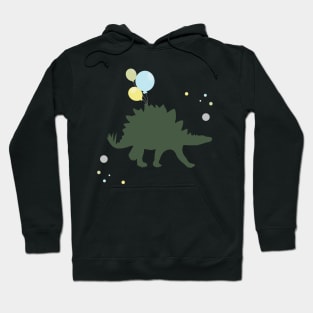 Birthday Dinosaur - Stegosaurus - Dinosaur for Kids Hoodie